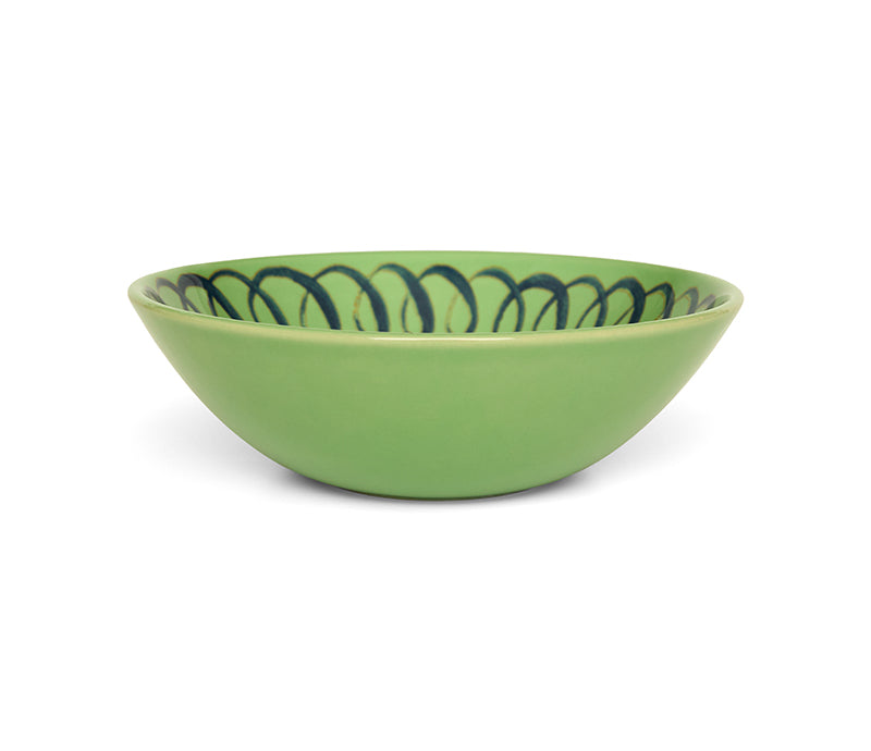 Amalfi Stoneware Cereal Bowl - Green
