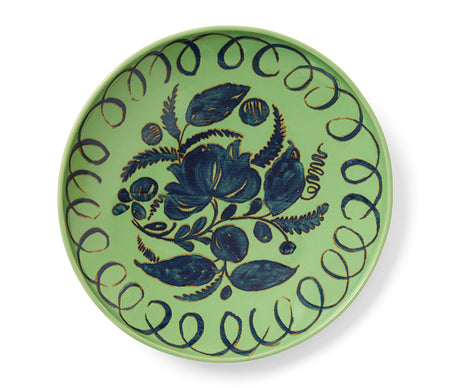 Amalfi Stoneware Pasta Bowl - Green