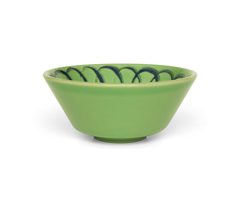 Amalfi Stoneware Berry Bowl - Green