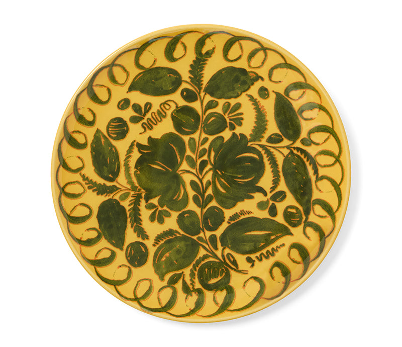 Amalfi Stoneware Dinner Plate - Mustard