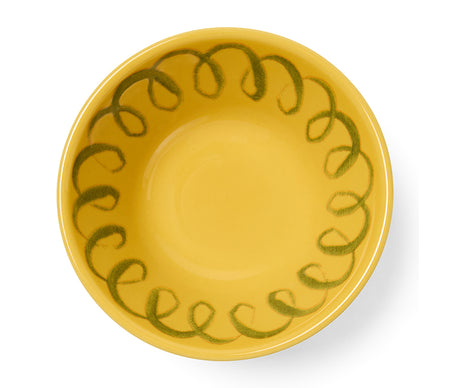Amalfi Stoneware Berry Bowl - Mustard