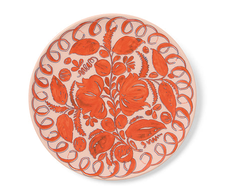 Amalfi Stoneware Dinner Plate - Pink