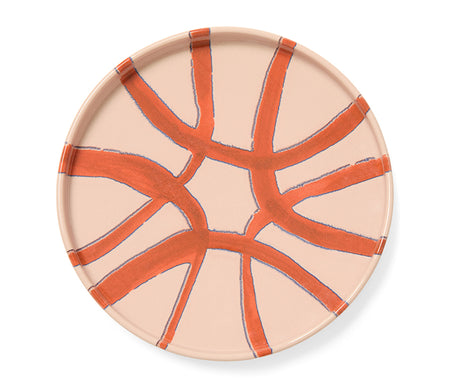 Amalfi Stoneware Appetizer Plate - Pink