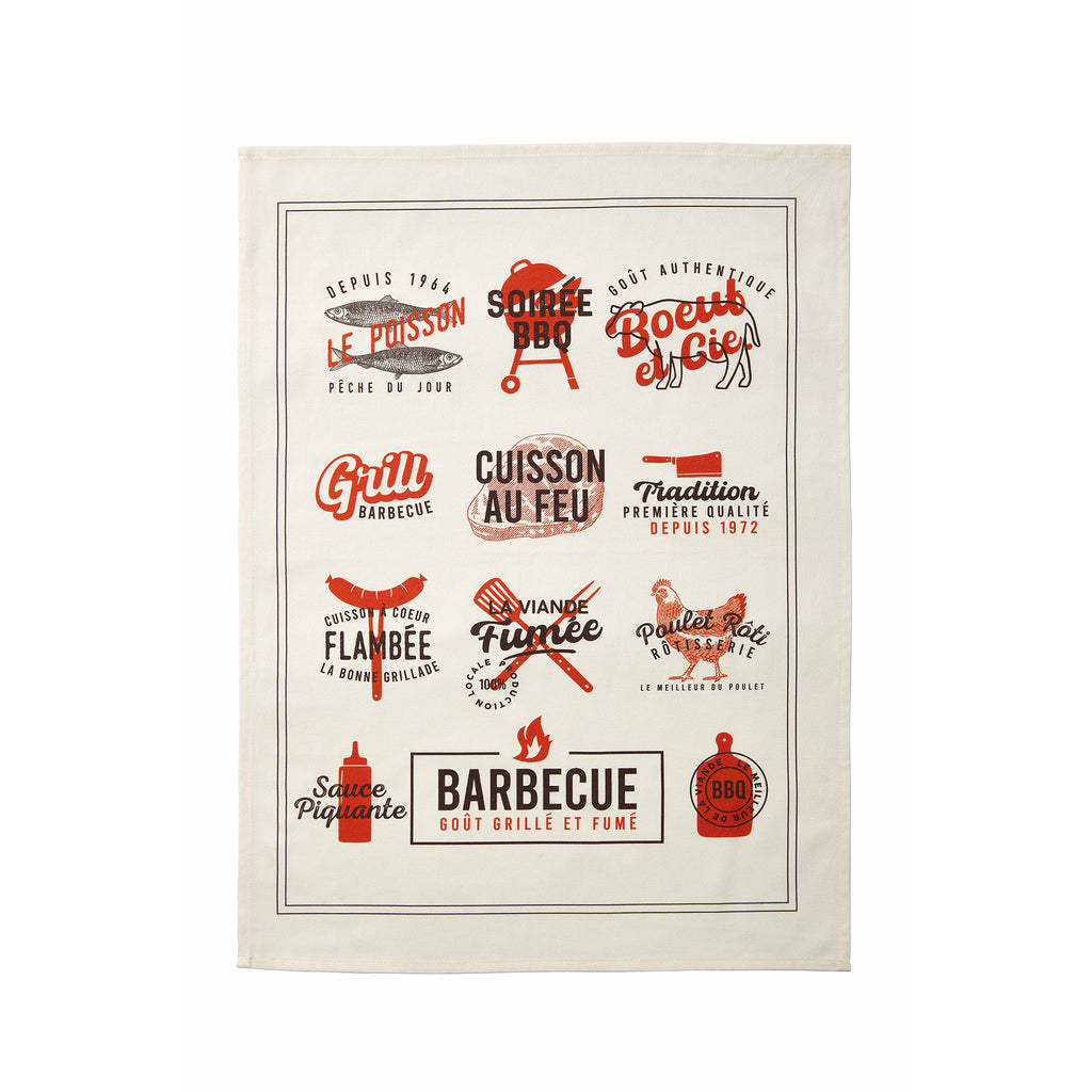 Coucke Grillades Tea Towel