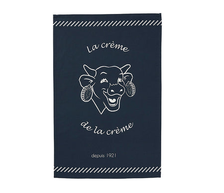 Coucke La Vache Qui Rit La Crème de la Crème Tea Towel