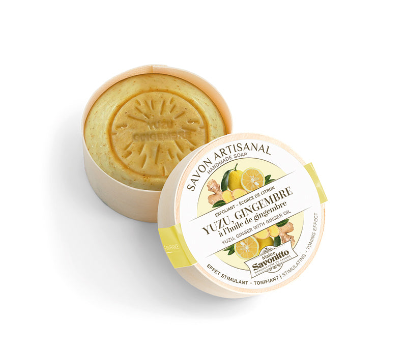 Maître Savonitto Yuzu-Ginger Exfoliating Soap 100g