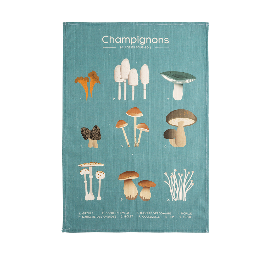 Coucke Balade en Sous Bois Tea Towel