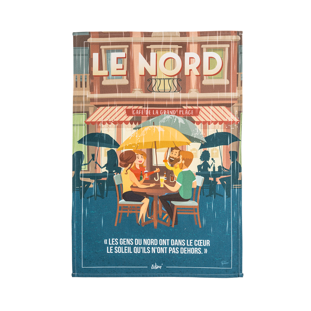Coucke WIM Le Nord Tea Towel