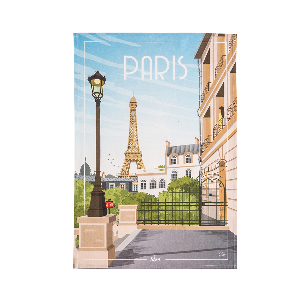 Coucke WIM Paris Tea Towel