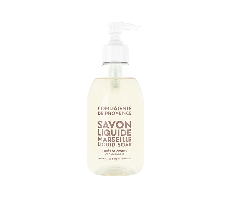 Compagnie de Provence 300mL Marseille Liquid Soap Cedar Forest