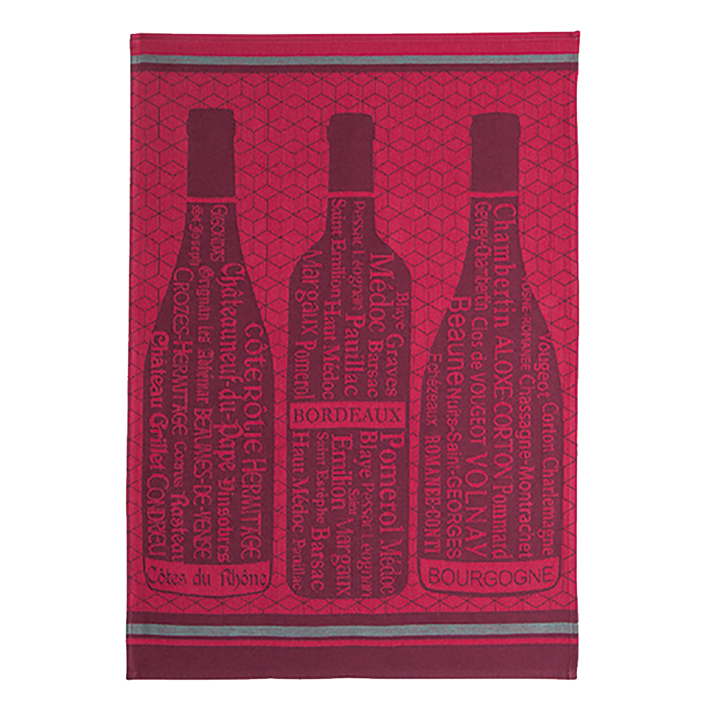 Torchon Coucke Bouteille de Vin