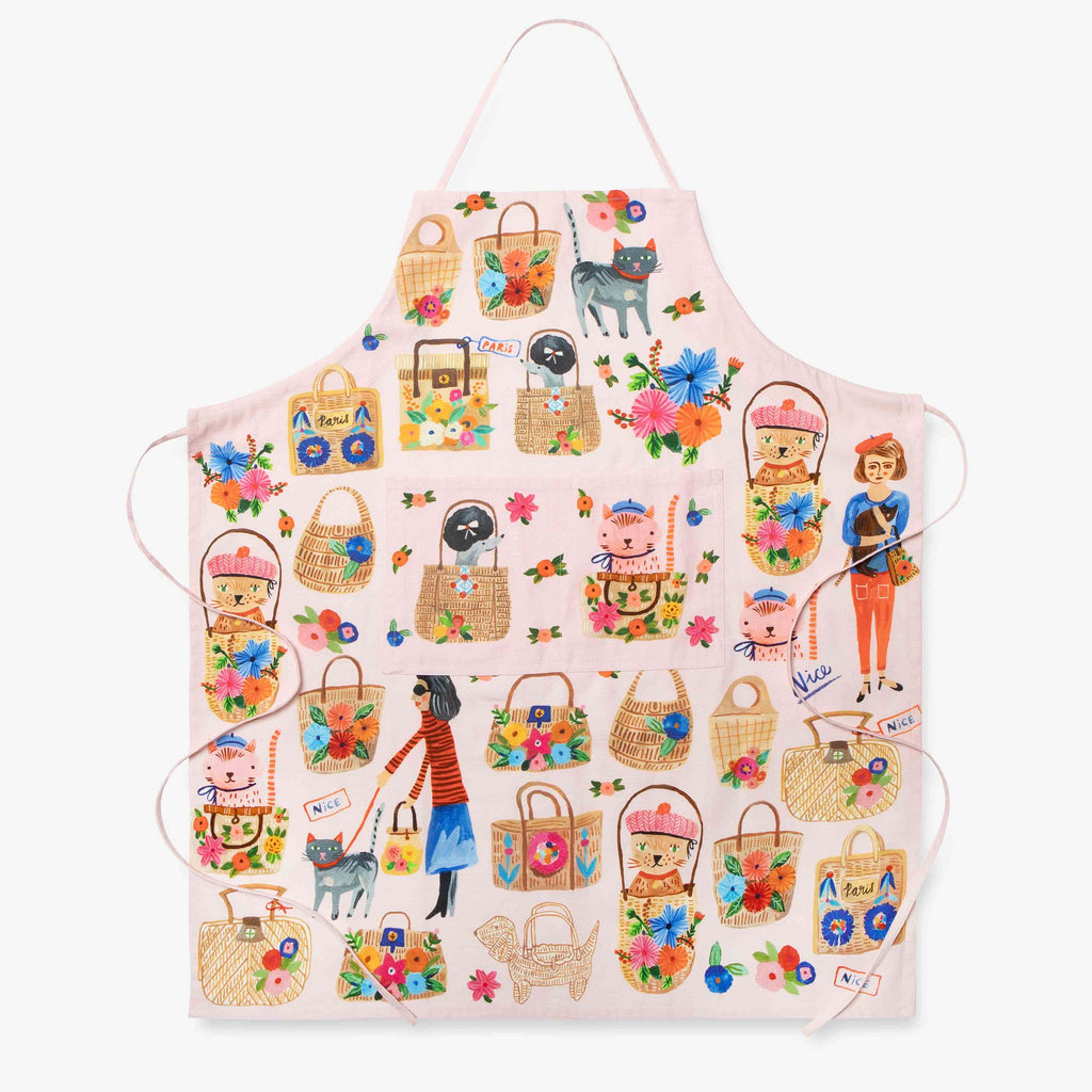 Bon|Artis Ooh La La Cats Cotton Apron