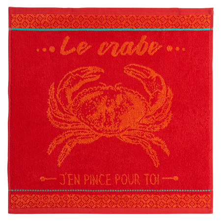 Coucke Le Crabe Terry Tea Towel