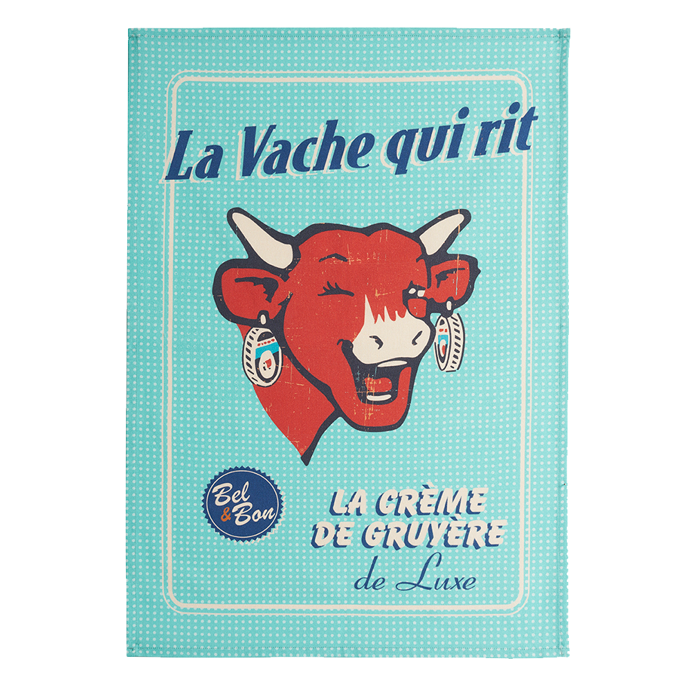 Torchon Coucke La Vache Qui Rit Crème de Gruyère
