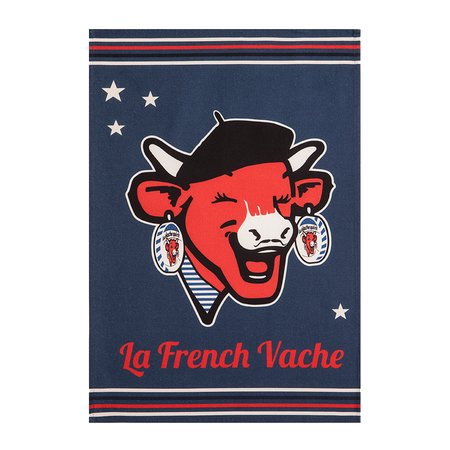 Coucke La Vache Qui Rit French Vache Tea Towel