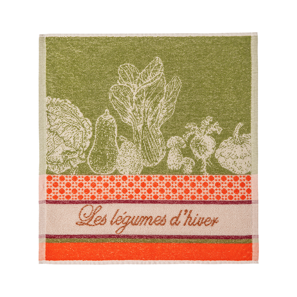 Coucke Légumes d'Hiver Terry Tea Towel