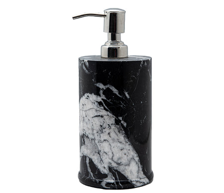 Belle de Provence Black Marble Soap Dispenser - Lothantique Canada