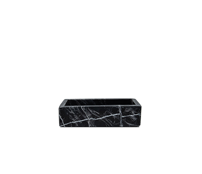 Belle de Provence Small Black Marble Tray - Lothantique Canada