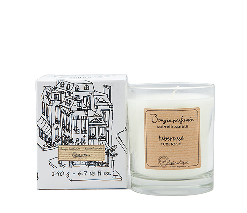 Lothantique 190g Bougie Parfumée Tubéreuse