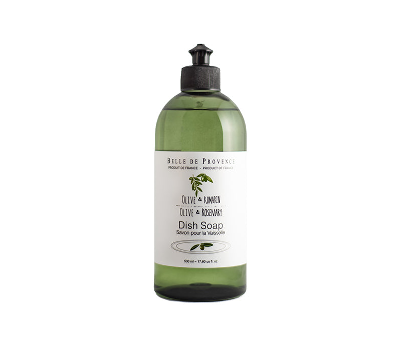 Belle de Provence Olive & Rosemary 500ml Dish Soap - Lothantique Canada