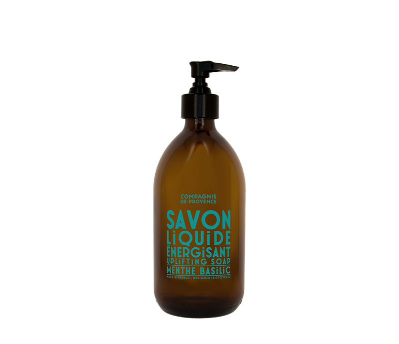 Compagnie de Provence 495mL Liquid Soap Uplifting Mint Basil