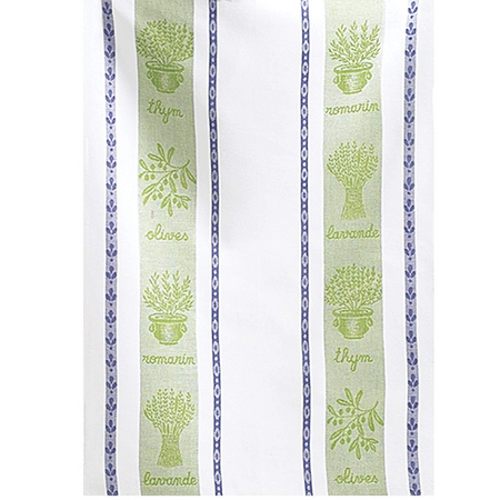 Coucke St. Rémy Green Tea Towel