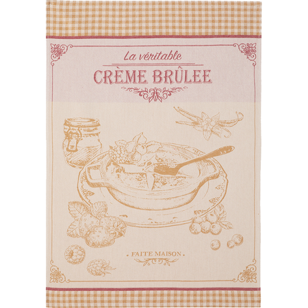 Coucke Crème Brulee Tea Towel