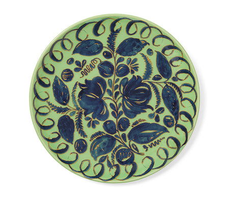 Amalfi Stoneware Dinner Plate - Green