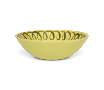 Amalfi Stoneware Cereal Bowl - Lime