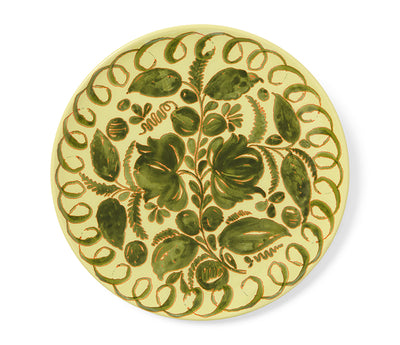 Amalfi Stoneware Dinner Plate - Lime