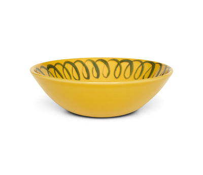 Amalfi Stoneware Cereal Bowl - Mustard