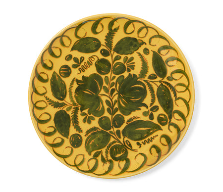 Amalfi Stoneware Dinner Plate - Mustard
