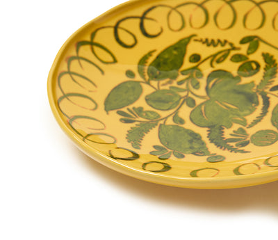 Amalfi Stoneware Pasta Bowl - Mustard