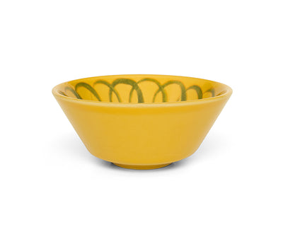 Amalfi Stoneware Berry Bowl - Mustard
