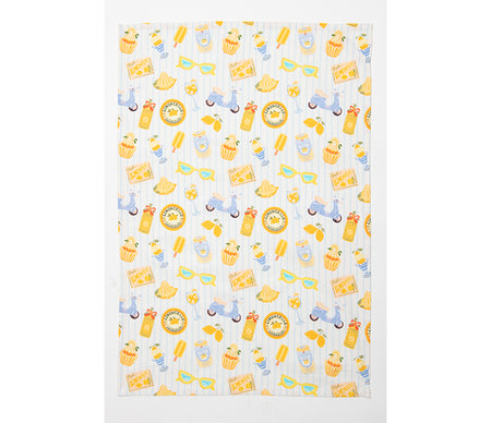 Bon|Artis Little Miss Lemon Tea Towel