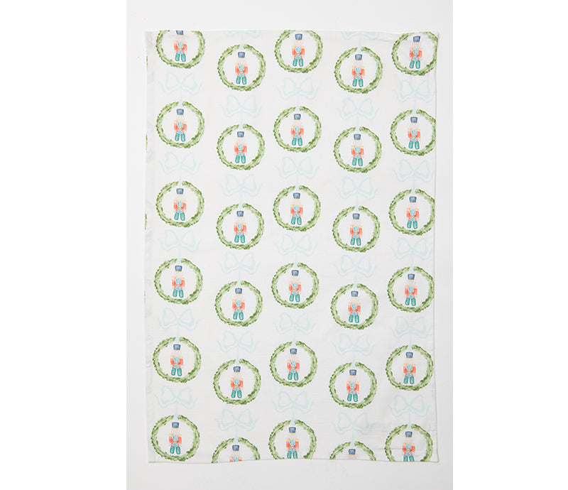 Bon|Artis Hippopotamus & Nutcracker Tea Towel