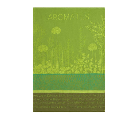 Coucke Aromates du Jardin Tea Towel