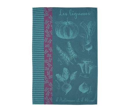 Coucke Potager d'Automne Tea Towel