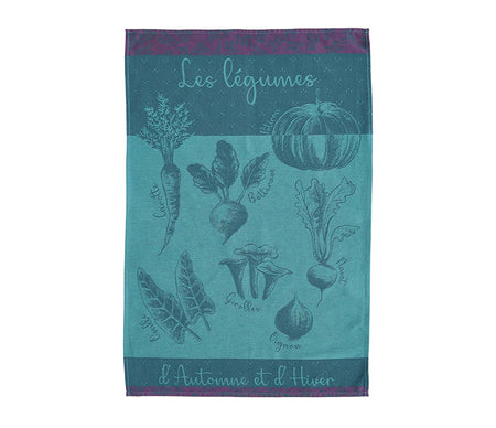 Coucke Potager d'Hiver Tea Towel