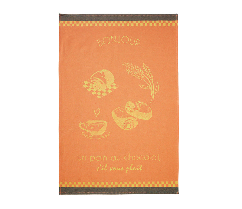Coucke Le Pain au Chocolat Tea Towel