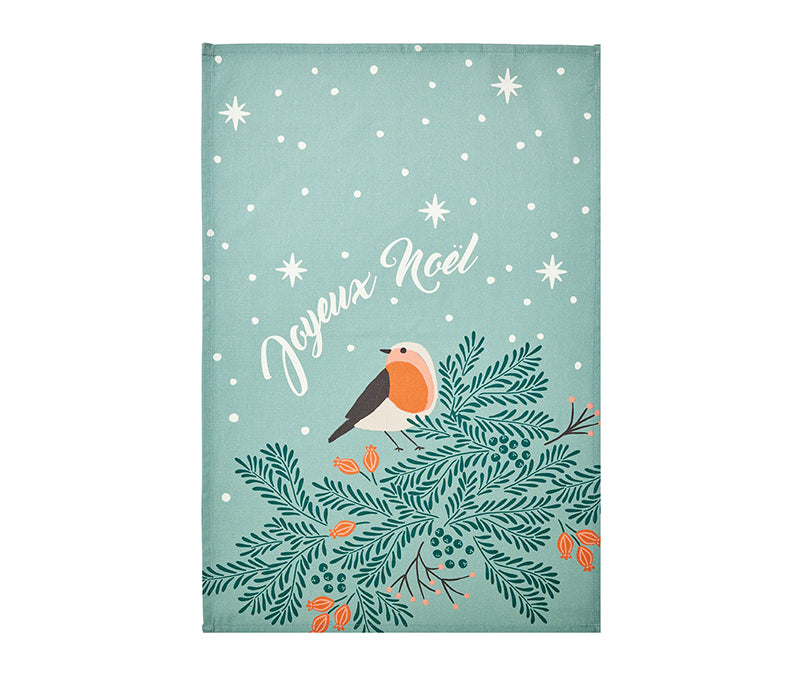 Coucke Nuit de Noël Tea Towel