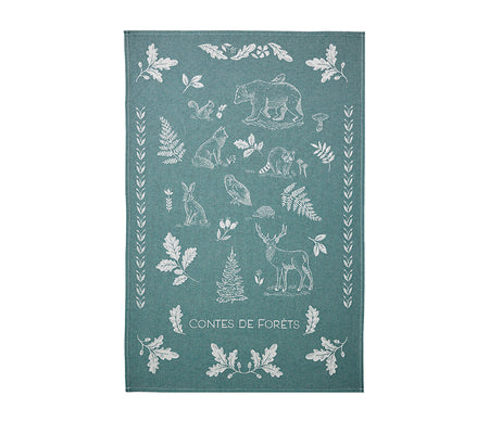 Coucke Conte de Foret Tea Towel