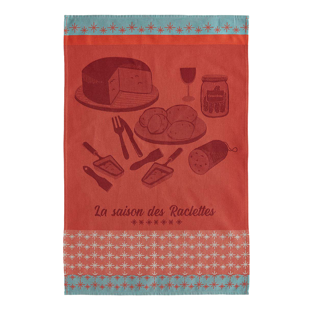 Coucke La Saison des Raclettes Tea Towel