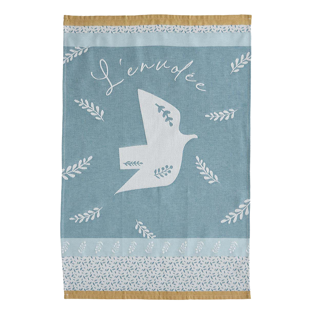 Coucke L'Envolée Poétique Tea Towel