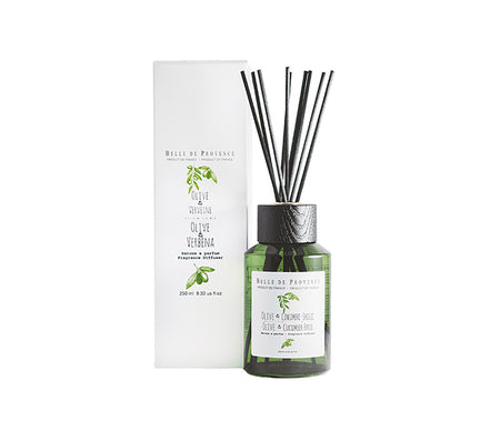 Belle de Provence Olive & Cucumber-Basil 250mL Fragrance Diffuser