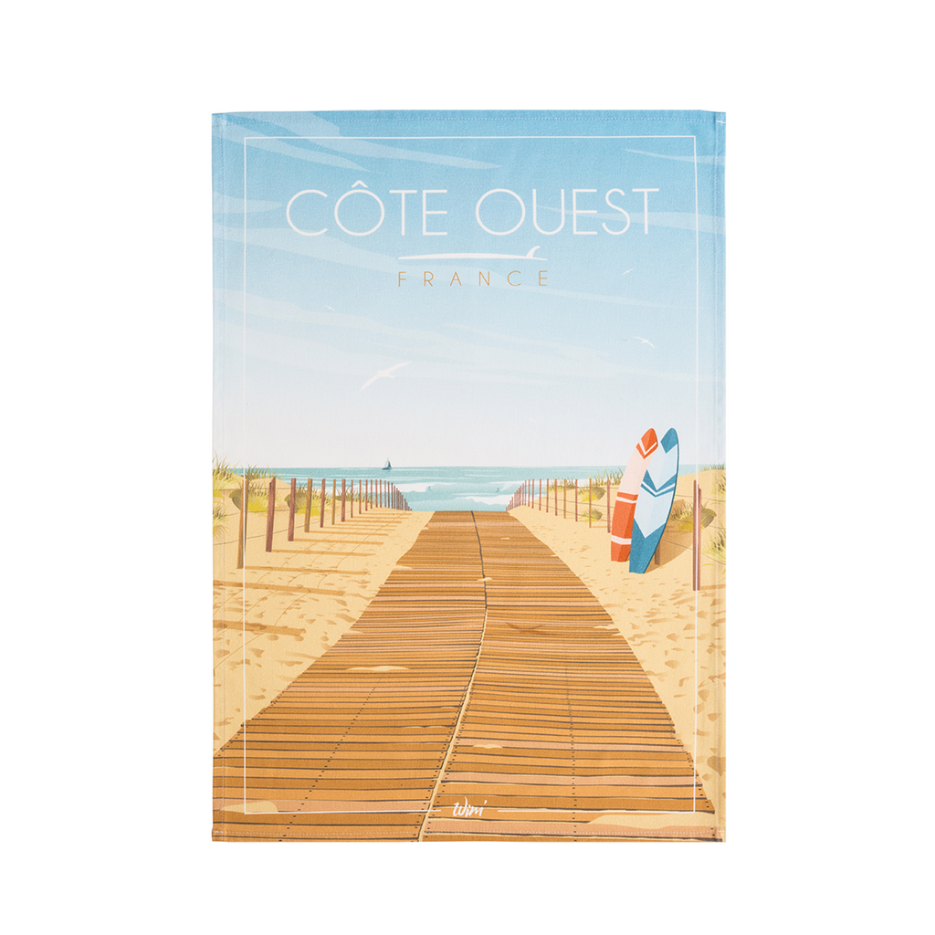 Coucke WIM Côte Ouest Tea Towel