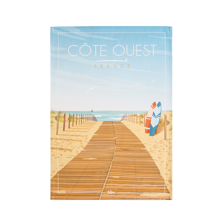 Coucke WIM Côte Ouest Tea Towel