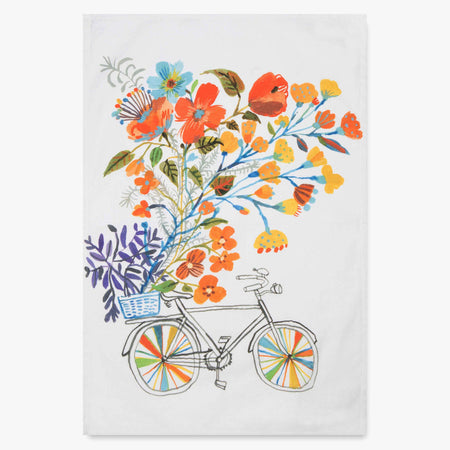 Bon|Artis Bike Baskets Tea Towel