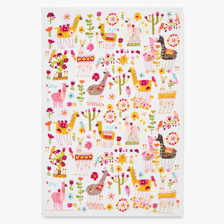 Bon|Artis Llamas Tea Towel