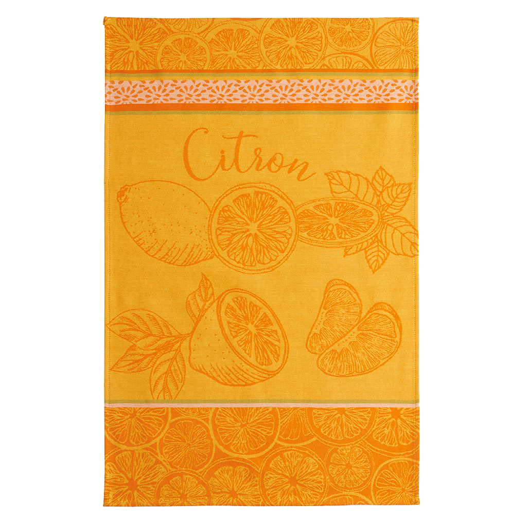 Coucke Citron Tea Towel